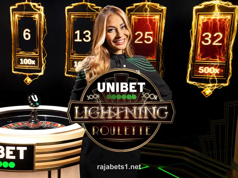 Unibet Lightning Roulette Game